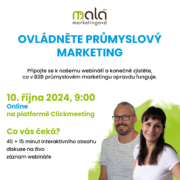 Webinář: Ovládněte B2B průmyslový marketing